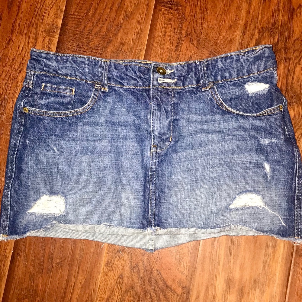 Jean skirt